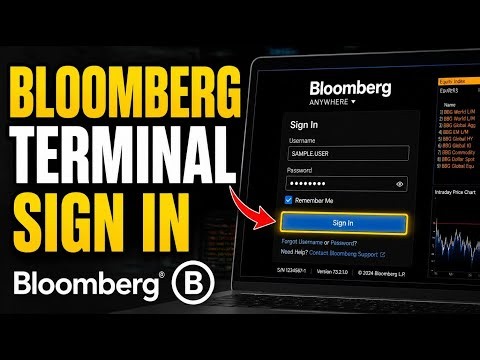 How to authenticate with Bloomberg for terminal access - Detailed Guide