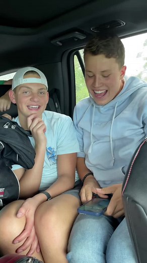 Singing Let’s go Barbie in the car @payton.delu @ninjakidz.tv | singing