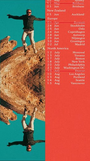 Partial world tour is go! Tickets on sale Friday 10am local time 🙏 August West Coast Presale 10am Thursday 15th. EU presales tomorrow 11am! Madrid and India info next week ☀️ | Ben Howard