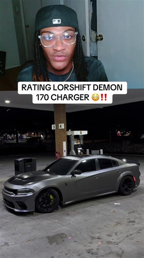 Rating Lorshift’s demon 170 charger 😳‼️ #demon170 #hellcat #cars | demon 170