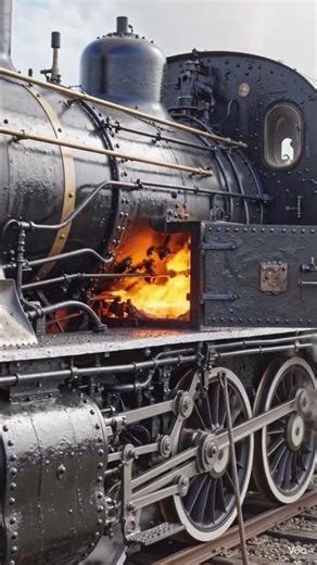 Old steam train🚂 #trending #ai #shorts #subscribe #reachmorepeople