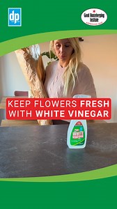 🌸 Have you tried adding White Vinegar to your flowers? A splash of Dri-Pak Pure White Vinegar in the water keeps flowers fresh for longer - and looking beautiful day after day. ✨ Our White Vinegar is now available in Waitrose & Partners stores nationwide. | Dri-Pak Ltd