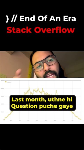 Stack Overflow Is Dying