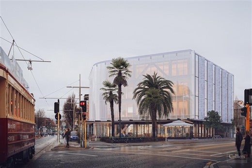 Christchurch’s new timber tower takes shape