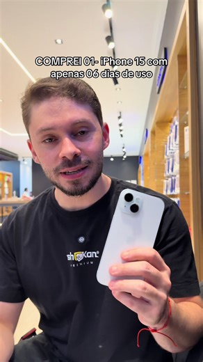 iPhone 15 com 6 Dias de Uso: Oportunidade Imperdível