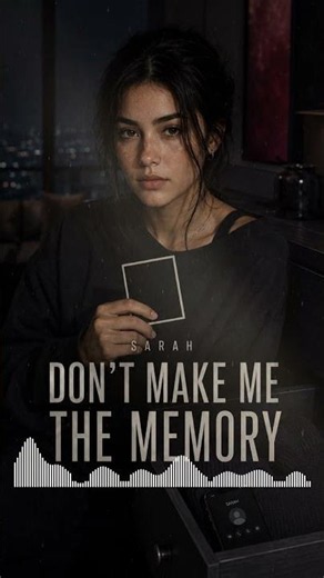 07 - DON'T MAKE ME THE MEMORY — SARAH | Official Music Short
