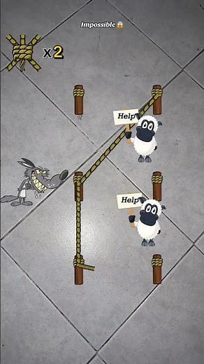 wolf goes for sheeps impossible game