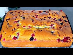 The most delicious cake I have ever baked! Simple and delicious cake! Recipe in 10 minutes