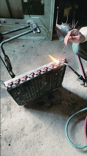 Window AC cooling coil repair