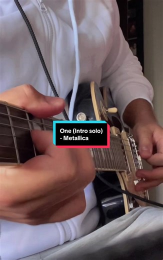 One (Metallica) - Intro solo #guitar #metallica #solo #one #kirkhammett