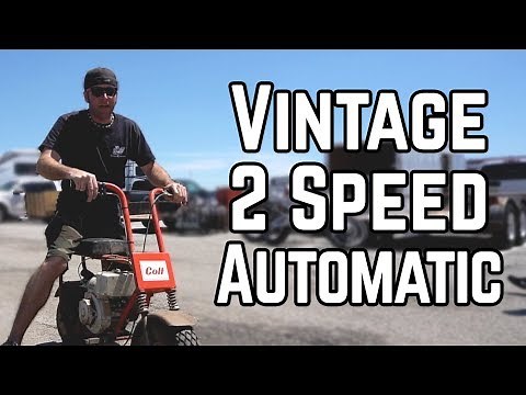 We Bought a Rare 2 Speed Mini Bike! | Swap Meet Build Off Pt. 1