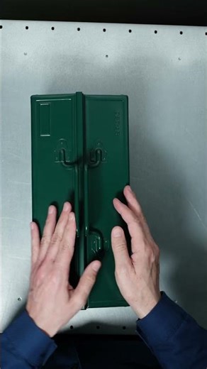 toyo steel st350 AG tokyo toolsToyo Steel ST-350 Tool Box – Antique Green | Japanese Steel Toolbox