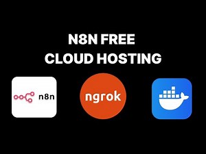 Free N8N + ngrok + Docker Install (Free Domain + Free Cloud) | Run API calls in Local n8n Install