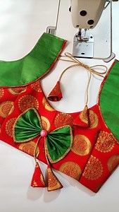 214K views · 1.6K reactions | Very unique model blouse back design cutting and stitching full tutorial #facebook #backdesign #viralvideo | Nafsin Bibi | Facebook