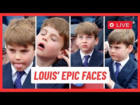 All of Prince Louis’s funniest moments at VE Day 2025 | Royal Family