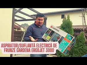 Aspirator/suflantă electrică de frunze Gardena ErgoJet 3000
