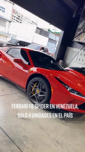 Ferrari F8 Spider in Venezuela: Limited Availability