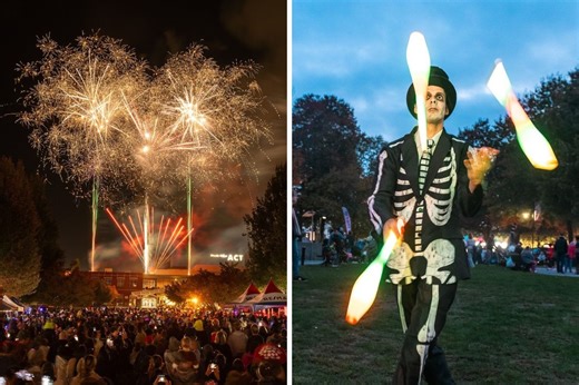 Where To Watch Halloween Fireworks in Maple Ridge