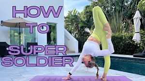 Outdoor yoga flow for flexibility & strength | Advanced poses & affirmations