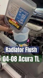 2004-2008 Acura TL Radiator Flush #acuratl #AcuraTypeS