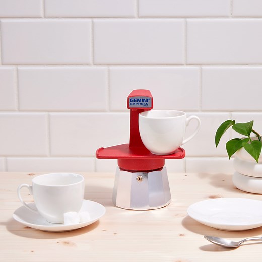 Gemini Espresso Maker - Red