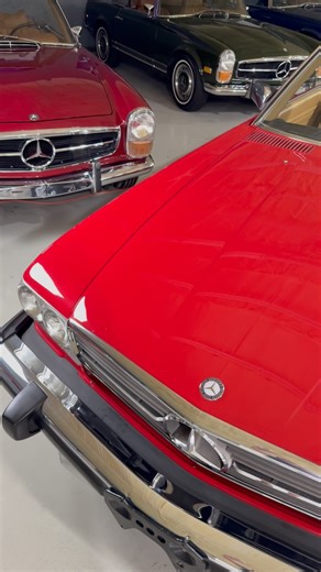 13K views · 3.8K reactions | 1988 Mercedes Benz 560SL Signal Red with Palomino leather interior both tops low miles Available For sale @uniquecarsofpalmbeach #classicmercedesbenz #classiccars #mercedesbenz #560sl | Unique Cars of Palm Beach | Facebook