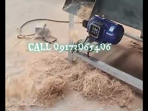 Coconut fiber extraction machine