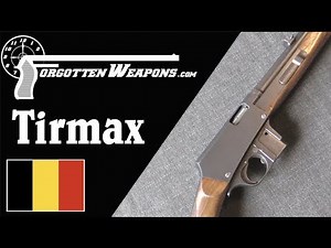 Tirmax: A Pre-WW1 .32ACP Light Carbine