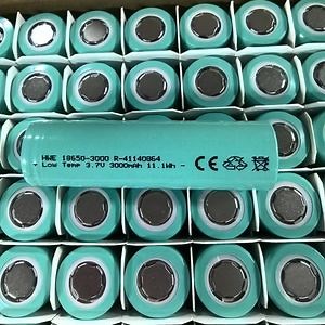 [Hot Item] Low-Temp Lithium-Ion Battery Cell 18650 3.7V 3000mAh for GPS Tracker/Flashlight/Solar Streetlight