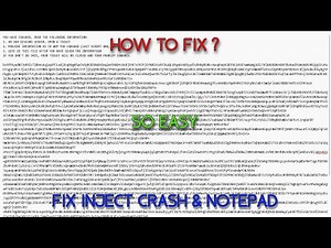 ✅ Fix Swift Inject Crash & Notepad Crash (2025) | 100% Working