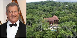 Mel Gibson's luxury three-villa hideaway in the Costa Rican jungle is now on sale