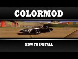 GTA San Andreas ★ ColorMod ★ How to install and use this [DOWNLOAD] [HD] - SaMpMods23