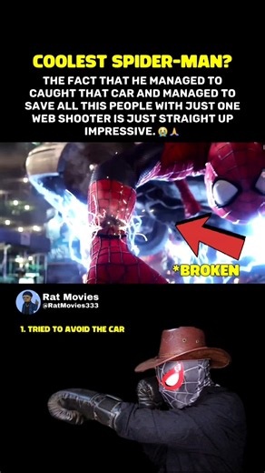 Andrew's Spiderman Coolest Scene | The Amazing Spider-Man 2 (2014) | #shorts
