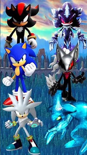 Sonic Shadow and Silver vs Chaos infinite and Mephiles @CypherSilver