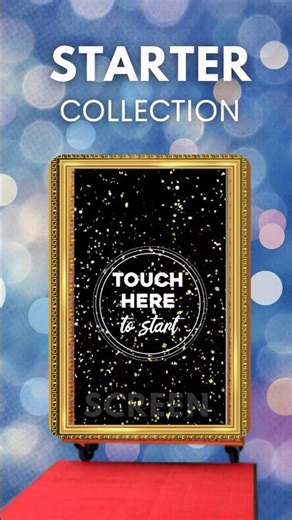 Starter Collection 🚀 The Perfect Photo Booth Start Screen Pack #photobooth