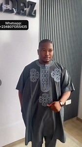 Dashiki Style of Ash color Soft and Quality Fabric . Whatsapp : 2347061317801 . #danshiki #luxuryclothing #kaftan #kaftanviral #latestfashion #senatorstyles #danshikistyle #africanstyle #africanmenswear #trend #fypシ゚ | Sammy Sammy