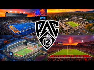Pac-12 Football Stadiums RANKED!