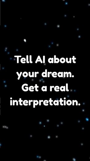 AI Dream Interpreter — What Your Dreams Really Mean (Instant AI Breakdown)