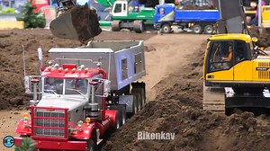 621K views · 8.6K reactions | Rc Heavy construction zone Euromodell Bremen! RC Tamiya trucks excavator and other best rc machines at work! | Bikonkav RC Trucks | Facebook