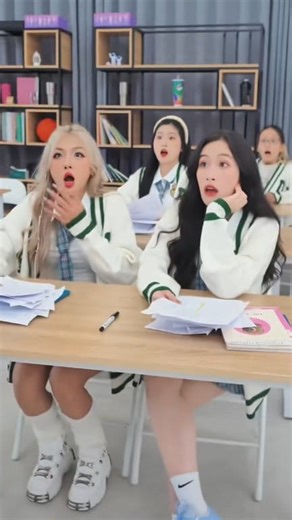 130K views · 5.1K reactions | Girl in school math class with friends beautiful gorgeous super girl funny kwik comedy girlfriend boyfriend #funnyreelsvideo #funnyclips #comedy #comedygirl #love #funnykwik | Funnykwik | Facebook