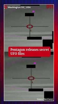 Pentagon releases secret UFO files