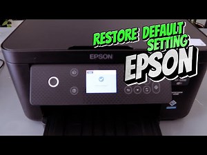How to Restore Default Setting of Epson Printer | How to Reset Epson Printer