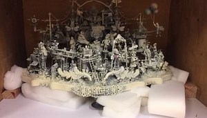 Mini art on a world stage at Chicago's Model Expo