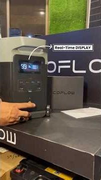 Ecoflow E2000 Portable Power Station | Solar Generator | ASMR Unboxing | #shorts #unboxing