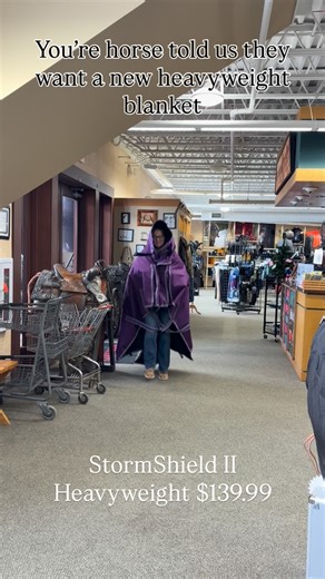You’re horse called 📞 it’s time for a new heavyweight turnout blanket ❄️ StormShield II Attached Neck Turnouts: Sheets $109.99 Medium Weights $109.99 Heavy Weights $139.99 | Schneider Saddlery Retail Store