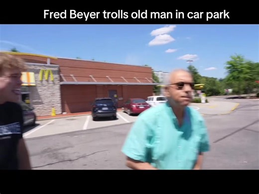Fred Beyer Pranks Elderly Man in Parking Lot
