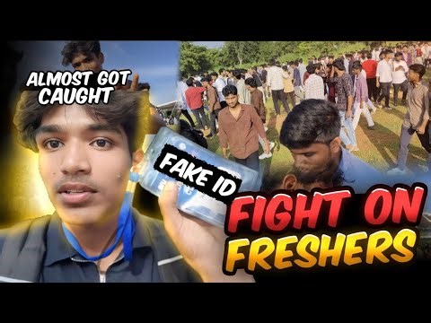 Going to unknown college FRESHERS | FIGHT |