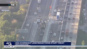 405 Freeway lane closures start today