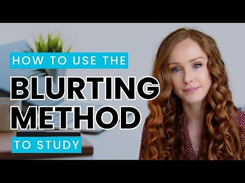 How to Use the Blurting Method to Study