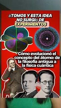 The evolution of the atom: from Democritus to quantum mechanics #physics #science #didyouknow